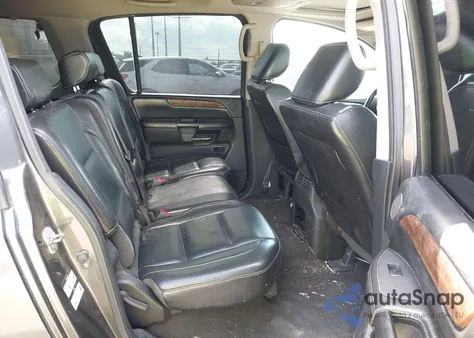 2011 Nissan Armada Platinum from USA, damaged, VIN 5N1BA0ND9BN618663